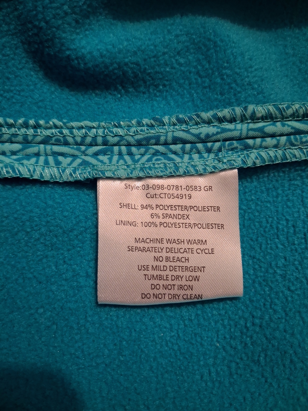 Roper Softshell Vest With Fleece Lining Women's Size Medium - Picture 3 of 11